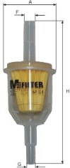 Топливный фильтр MANN-FILTER арт. BF 01